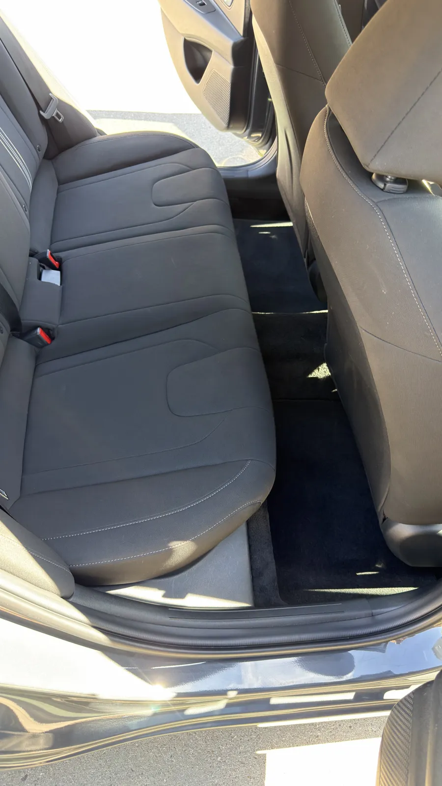 Seat shampoo & interior by a Soapd pro, after