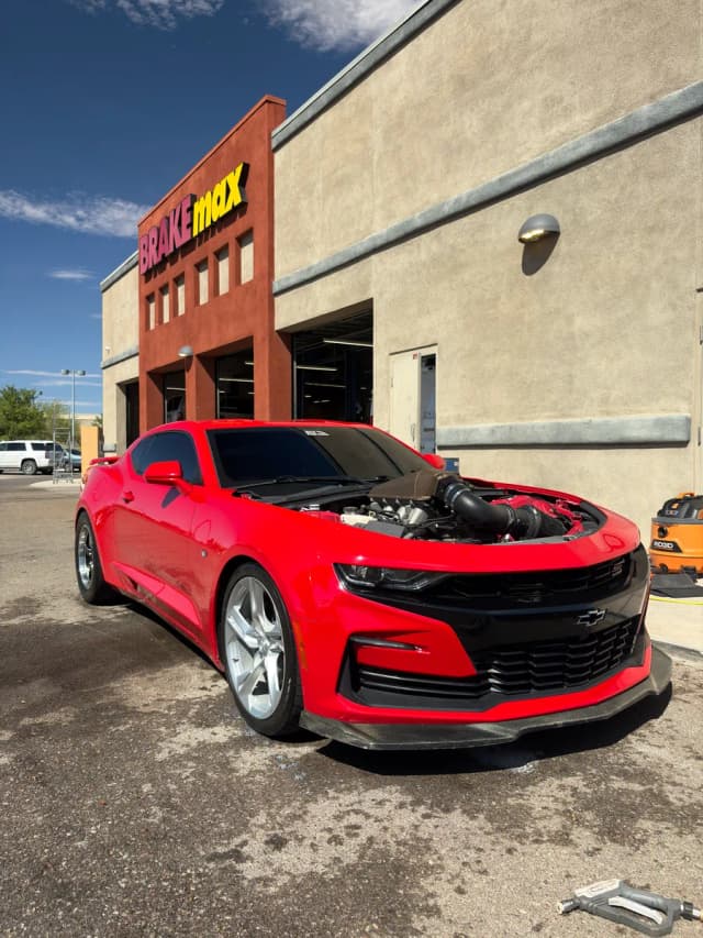 A vehicle freshly detailed by Comaduran Detailing in Tucson