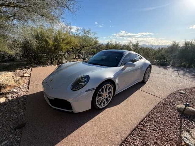 A vehicle freshly detailed by Portillo's Mobile Auto Detail in Tucson